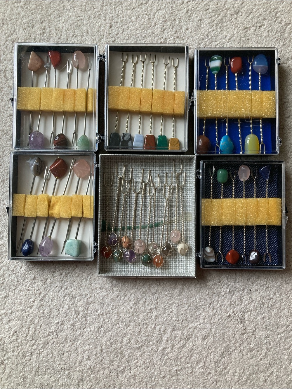 Bundle of 42 cocktail skewers